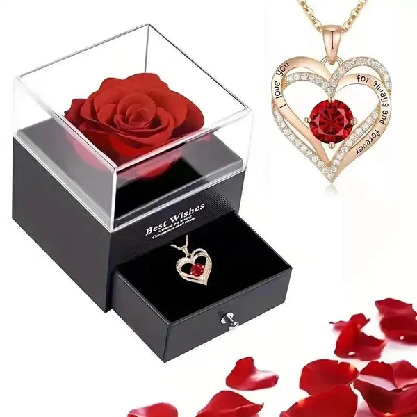 Qiva™ Mother's Day Eternal Flower Artificial Flower Gift Box – The Perfect Way to Express Love to Mom